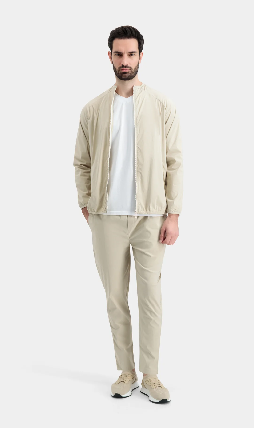 بنطلون رياضي بيج - الصورة 2