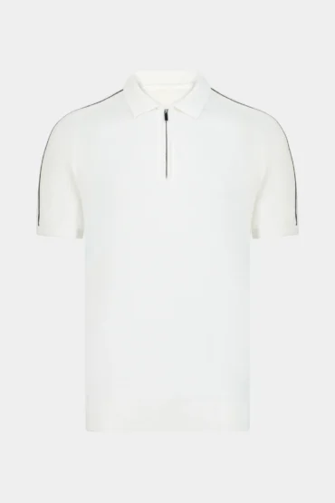 ZIP KNITED POLO