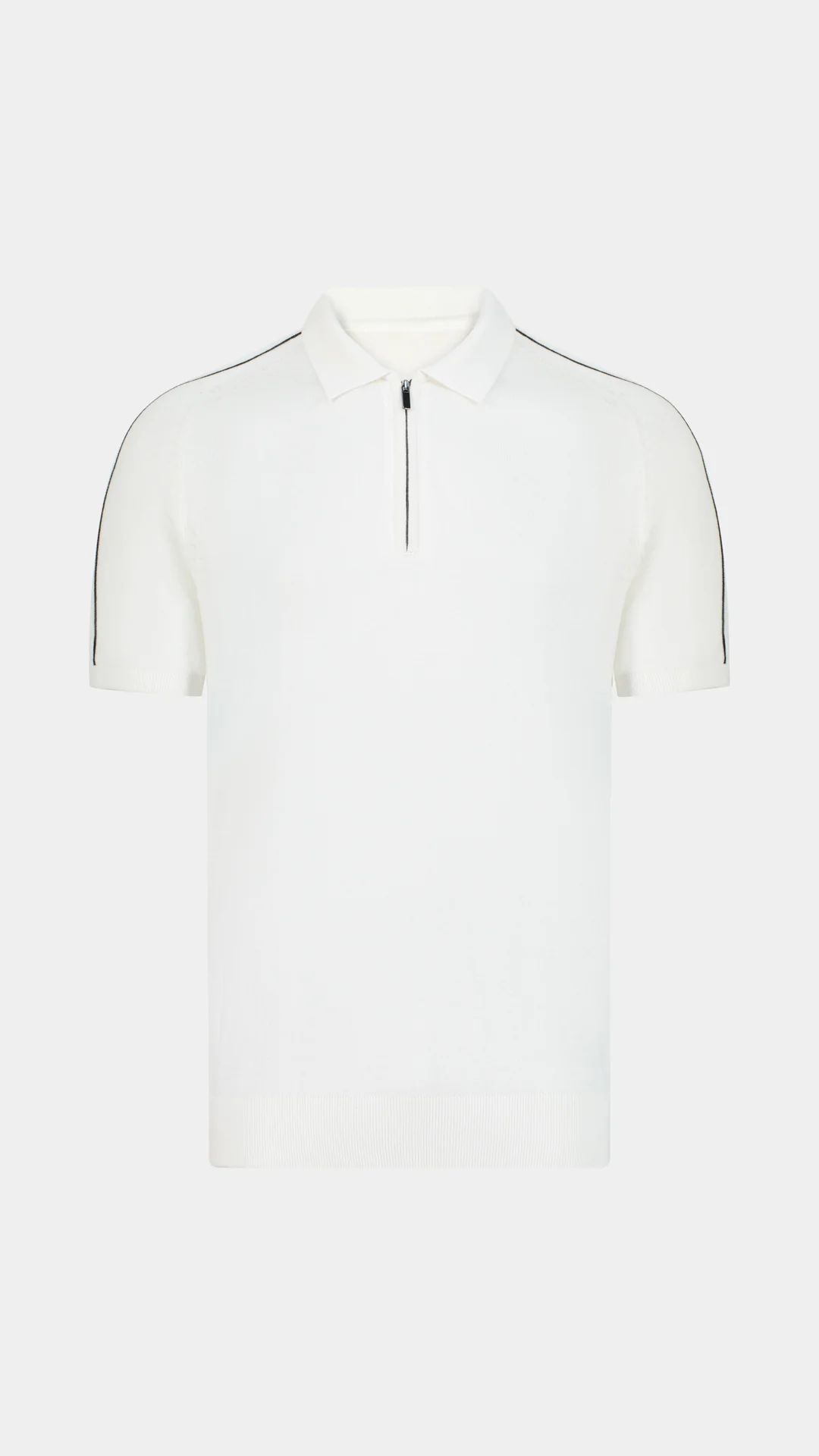 ZIP KNITED POLO