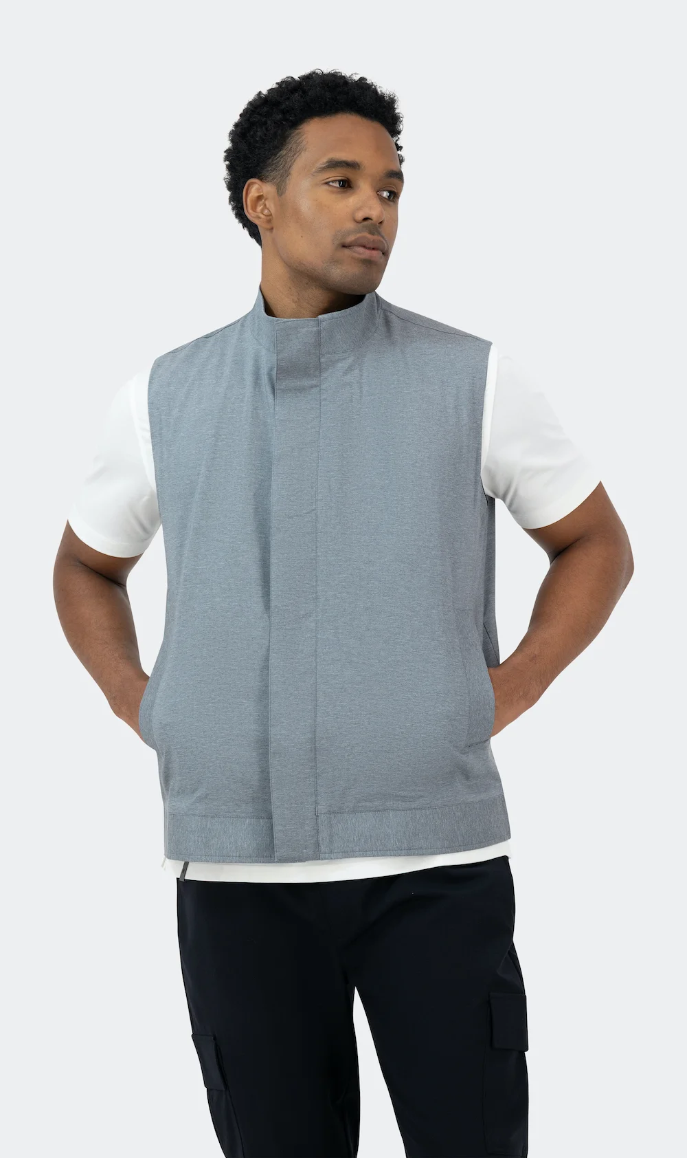 JET 2270 SLEEVLESS - GREY - Image 4